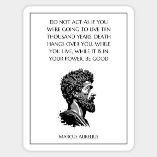 Marcus Aurelius Stoicism Sticker